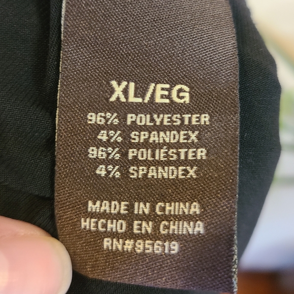 Fever Black "Short Sleeve Maxi Dress Size XL - Picture 5 of 6